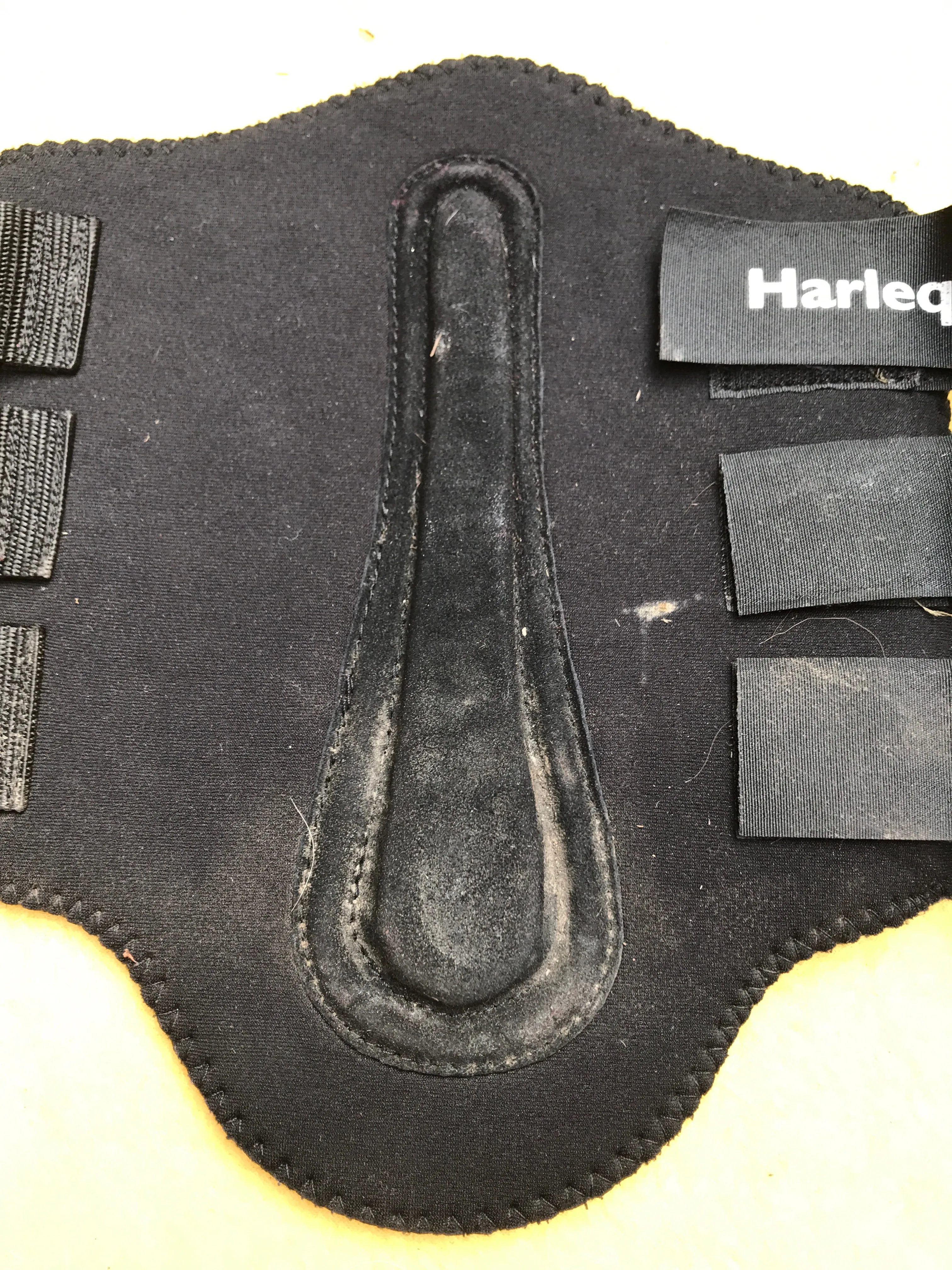 harlequin brushing boots black L FREE POSTAGE