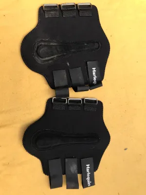 harlequin brushing boots black L FREE POSTAGE