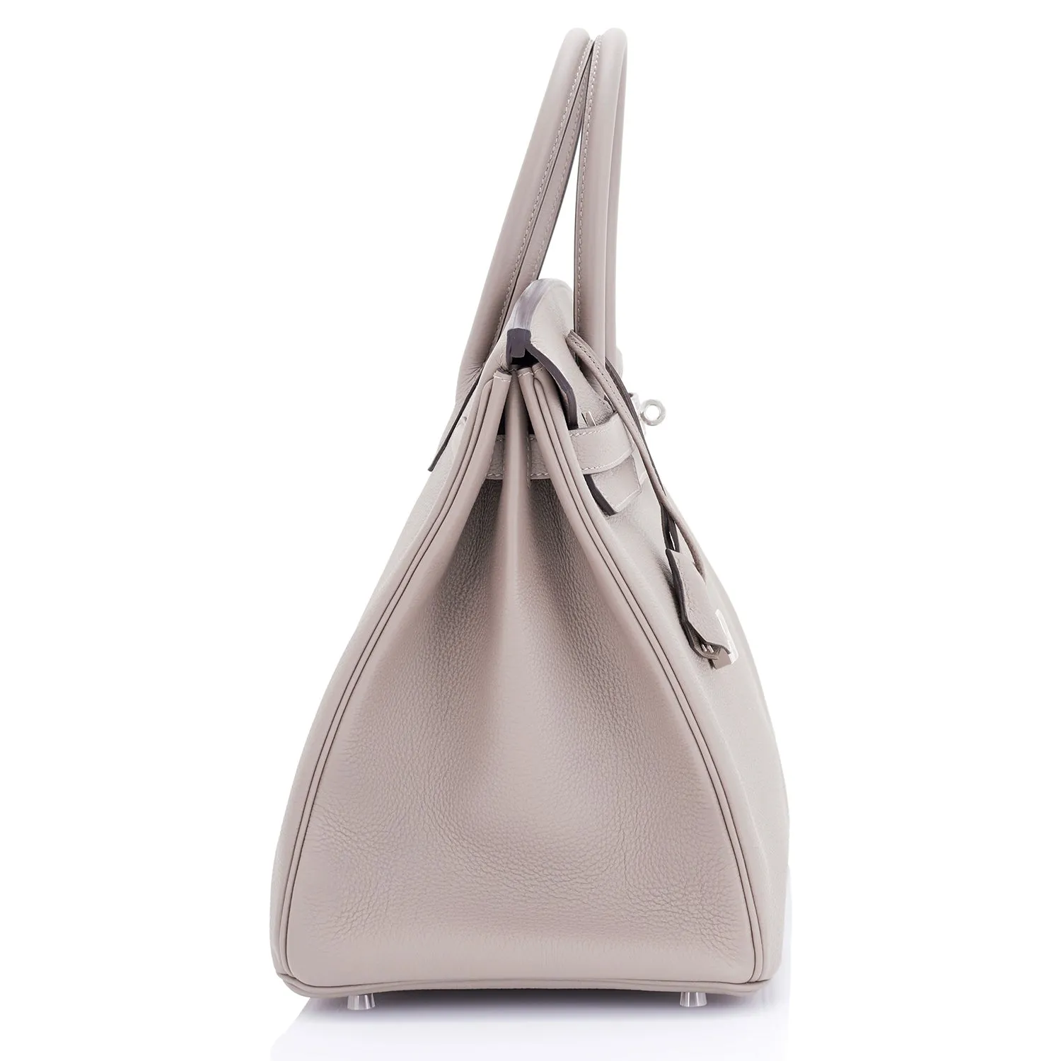 Hermes Birkin 35cm Gris Asphalte Dove Grey Togo Palladium Bag