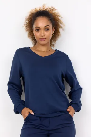 Iris Blue Travel Sweatshirt