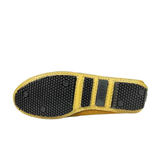JERICO Carvella Suede Mustard Driver