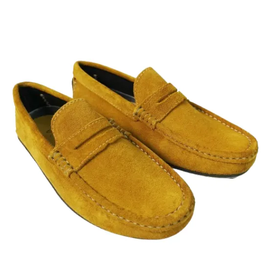 JERICO Carvella Suede Mustard Driver