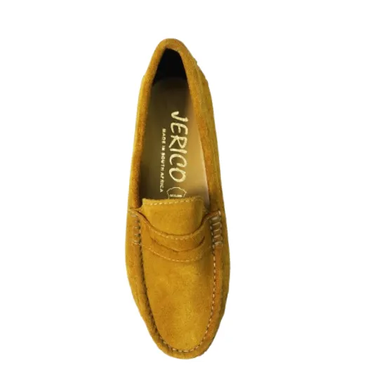 JERICO Carvella Suede Mustard Driver