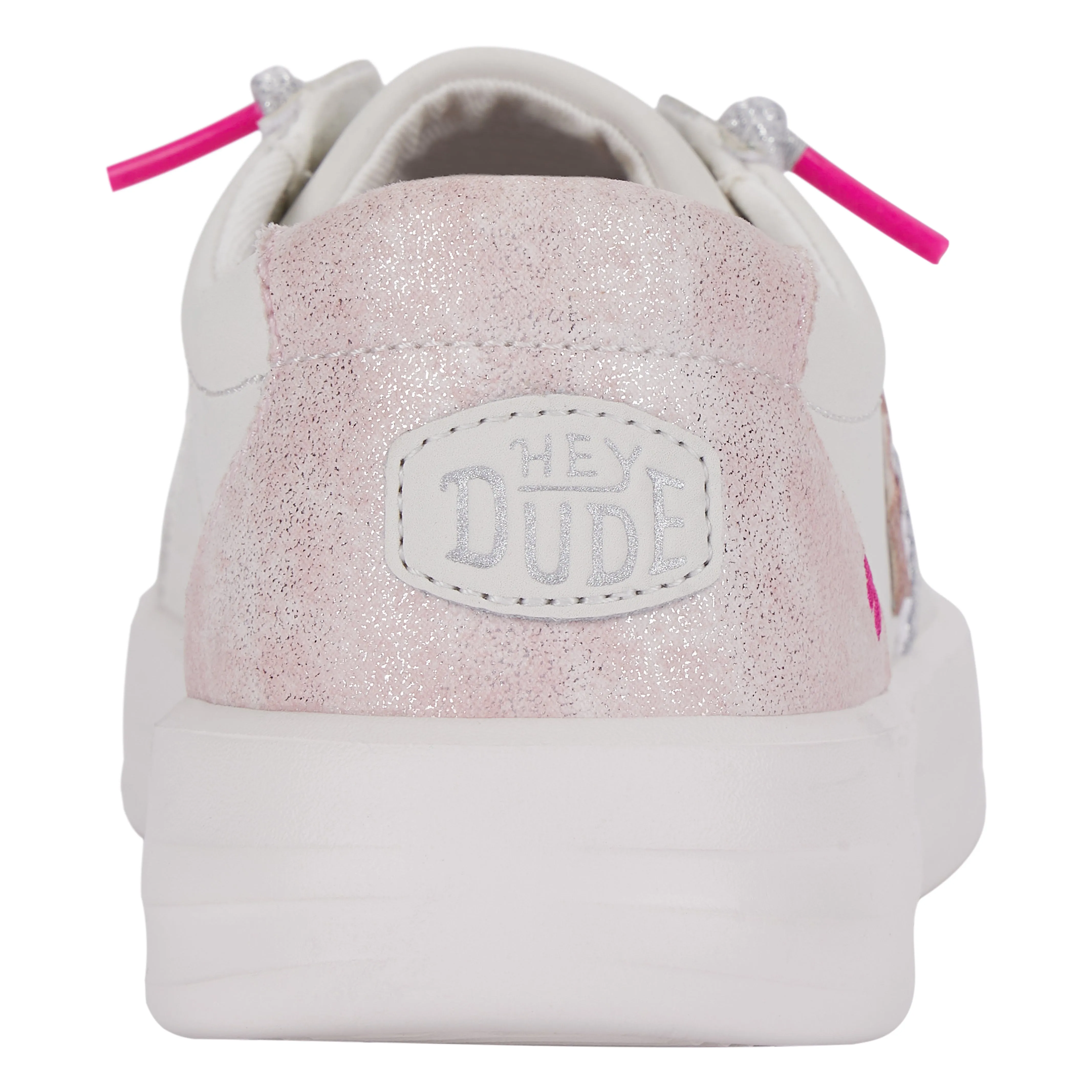 Karina Metallic Star - White