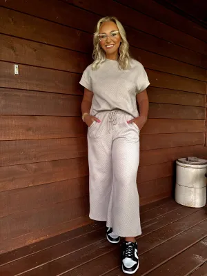 Kendall Textured Set- Oatmeal