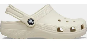 Kids CROCS Classic Clog Preschool GS Beige White 206991-2Y2 Slide Sandal Slipper