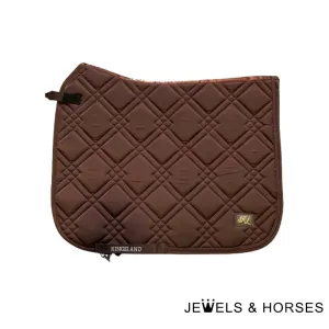 Kingsland  Saddlepad - KLNatana Satin - Brown Granite