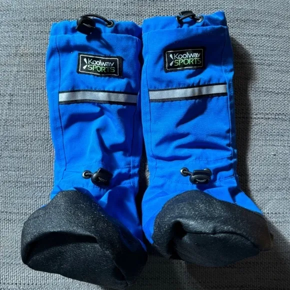 Koolway Sports Winter Snow Boots Cold Weather Kids Disabilies AFO Non-Walking