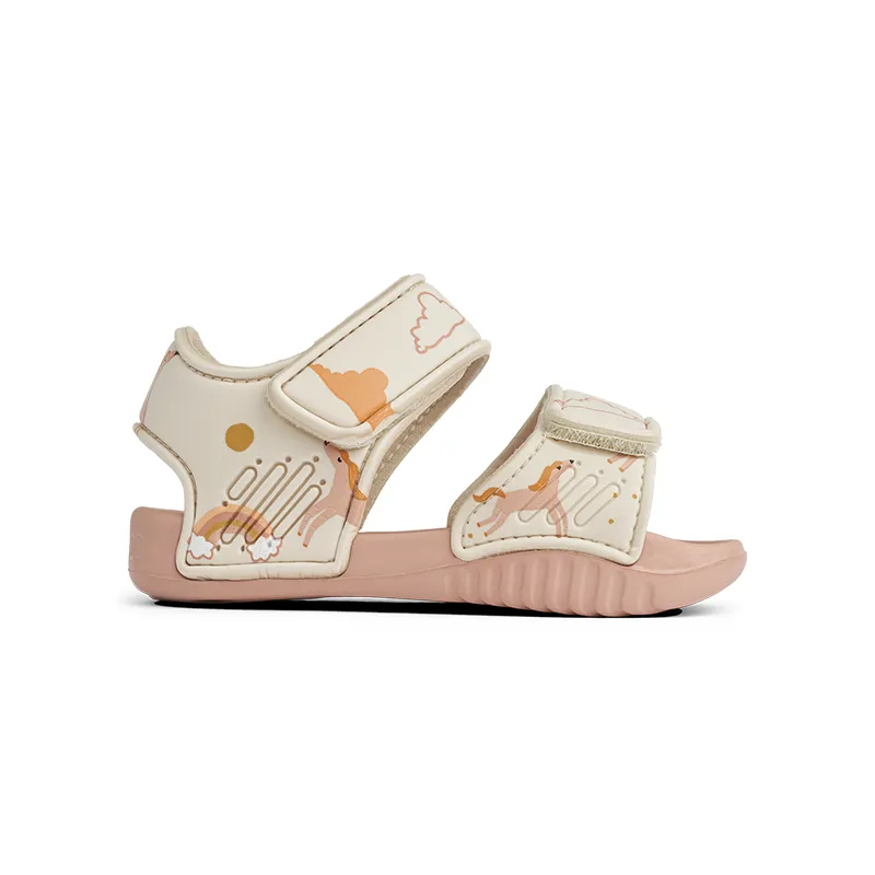 Liewood Summer sandals 'Blumer' Dream/Ecru