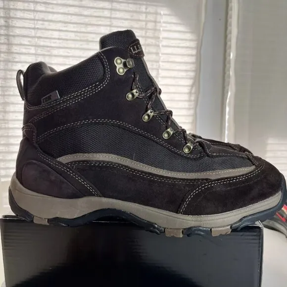 LL Bean TEK 2.5 Hiking Outdoor Boots Mens Size 11.5 M Brown Suede‎ 200 Gram
