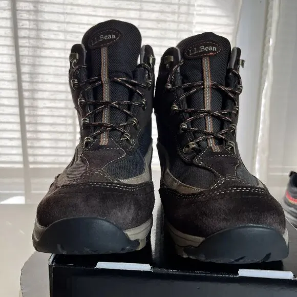 LL Bean TEK 2.5 Hiking Outdoor Boots Mens Size 11.5 M Brown Suede‎ 200 Gram