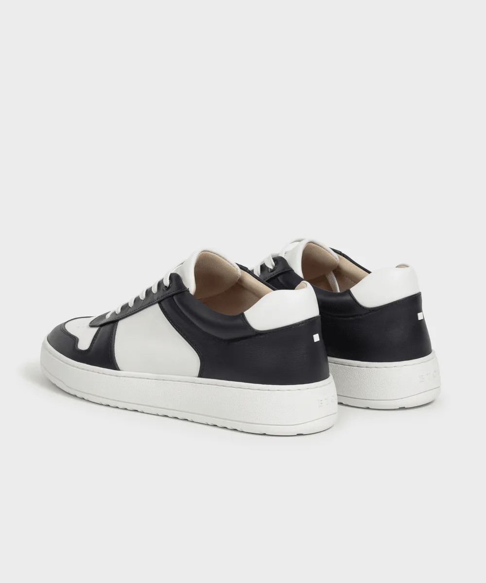 LT 07 Premium Nappa White / Blueberry