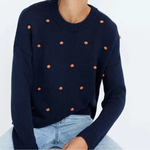 Madewell Wellesley Bobble Pullover Sweater