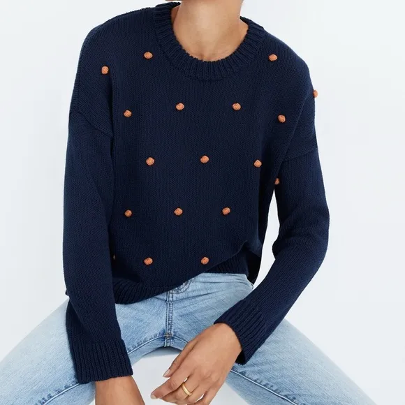 Madewell Wellesley Bobble Pullover Sweater