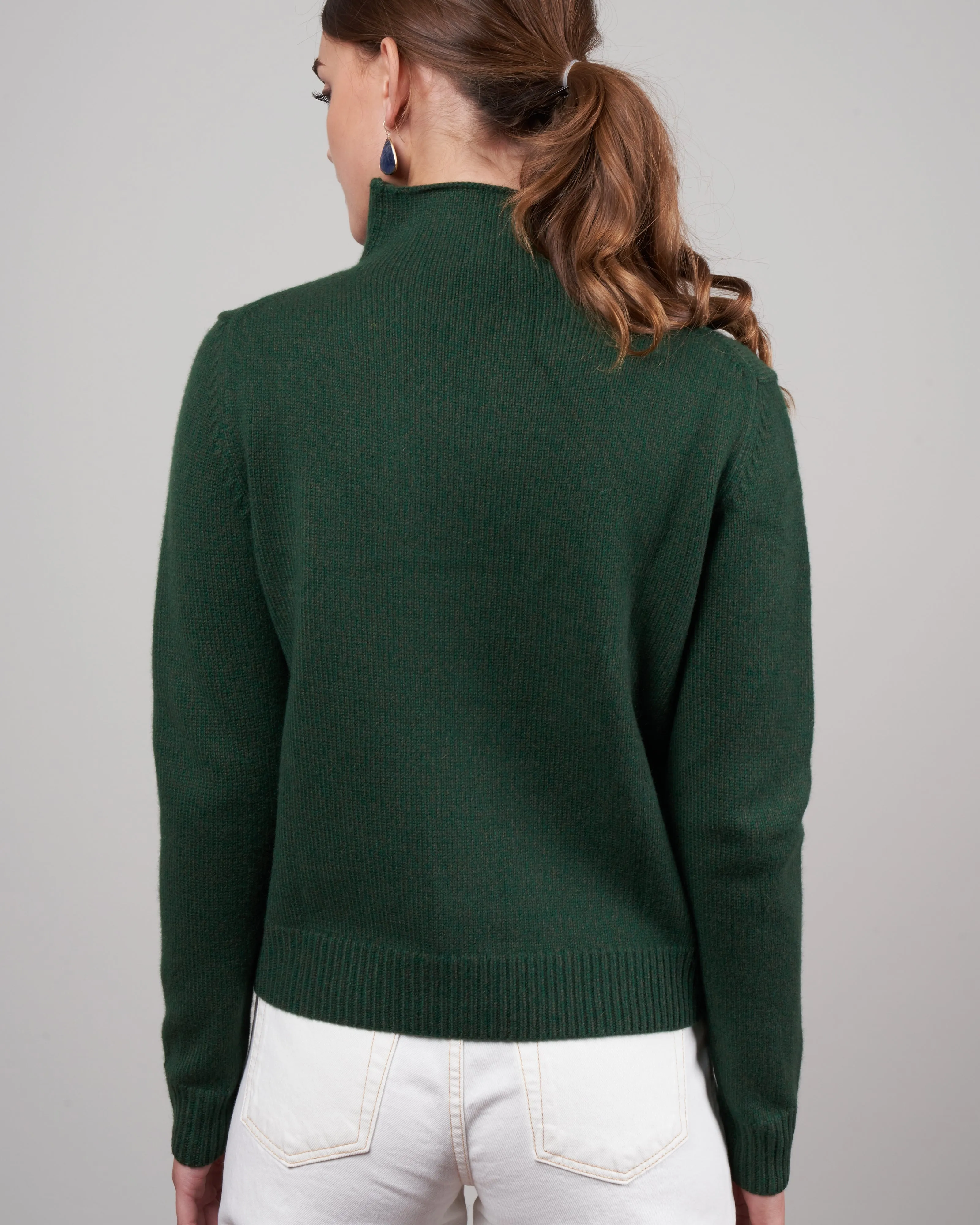marcario sweater - forest green