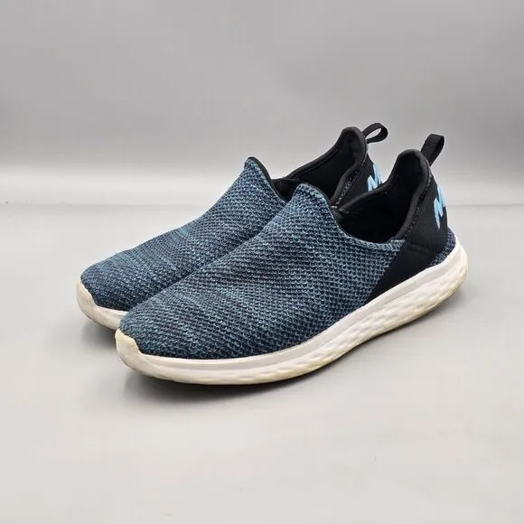 MBT Men's Size 11 US Roma Roma Rocker Blue Knit Slip On Comfort Sneakers READ