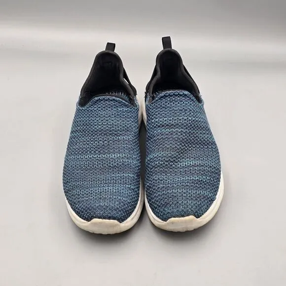 MBT Men's Size 11 US Roma Roma Rocker Blue Knit Slip On Comfort Sneakers READ