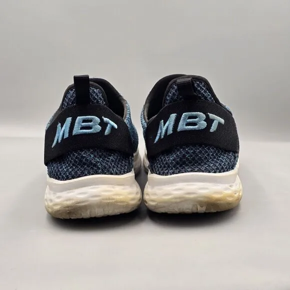 MBT Men's Size 11 US Roma Roma Rocker Blue Knit Slip On Comfort Sneakers READ