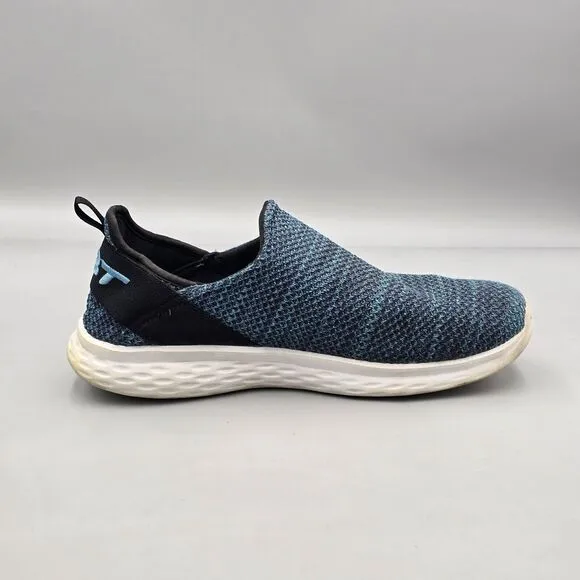 MBT Men's Size 11 US Roma Roma Rocker Blue Knit Slip On Comfort Sneakers READ