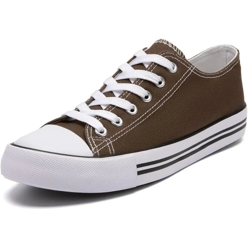 Men Essential Everyday Canvas Trainers