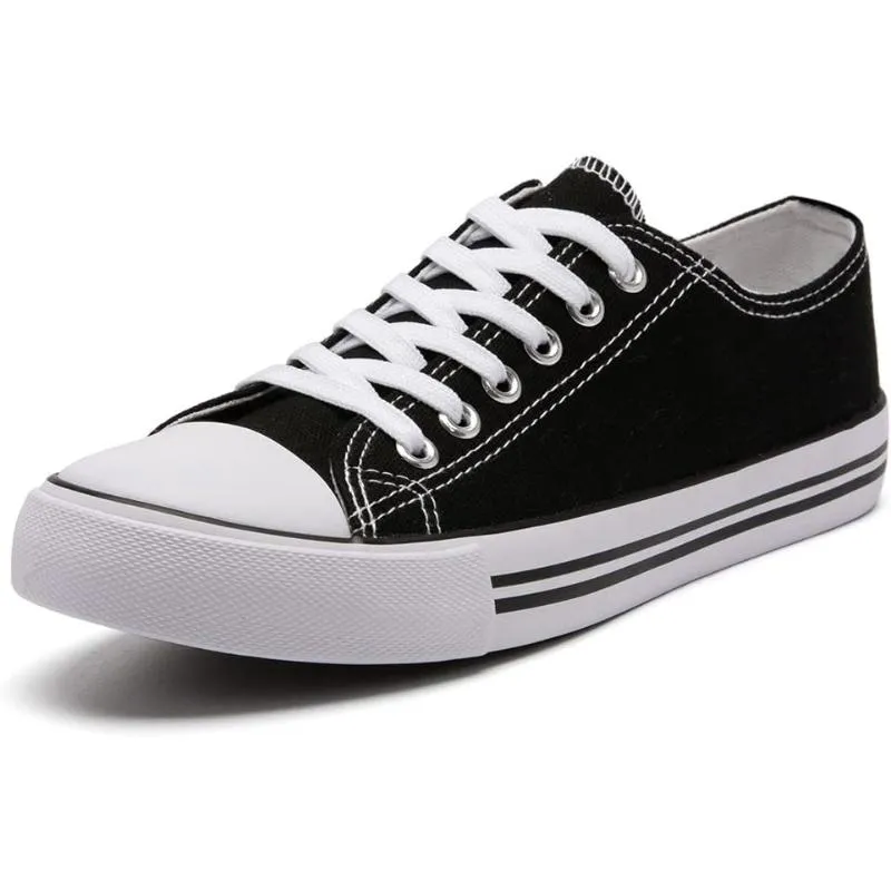 Men Essential Everyday Canvas Trainers