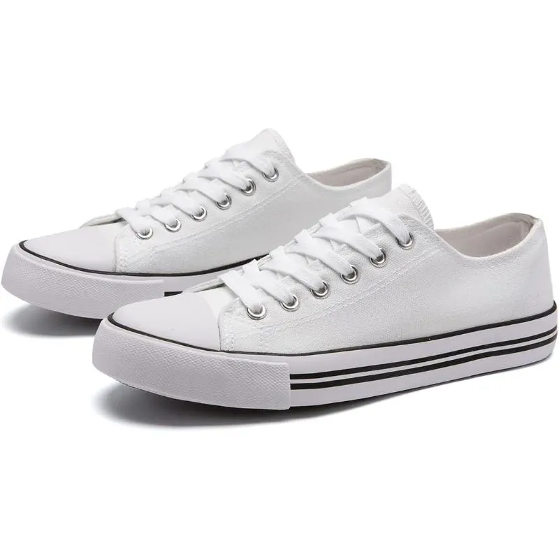 Men Essential Everyday Canvas Trainers