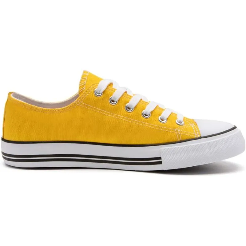 Men Essential Everyday Canvas Trainers