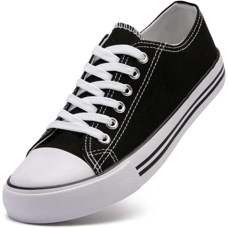 Men Essential Everyday Canvas Trainers
