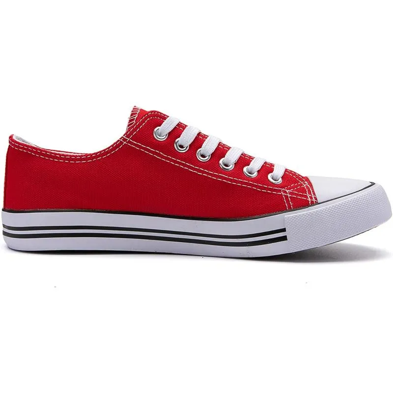 Men Essential Everyday Canvas Trainers