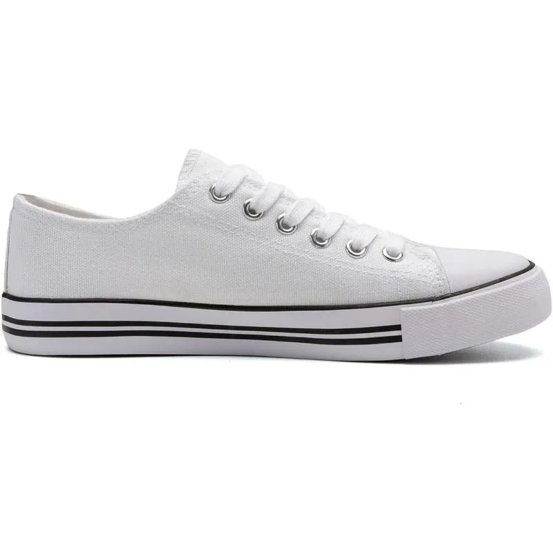 Men Essential Everyday Canvas Trainers