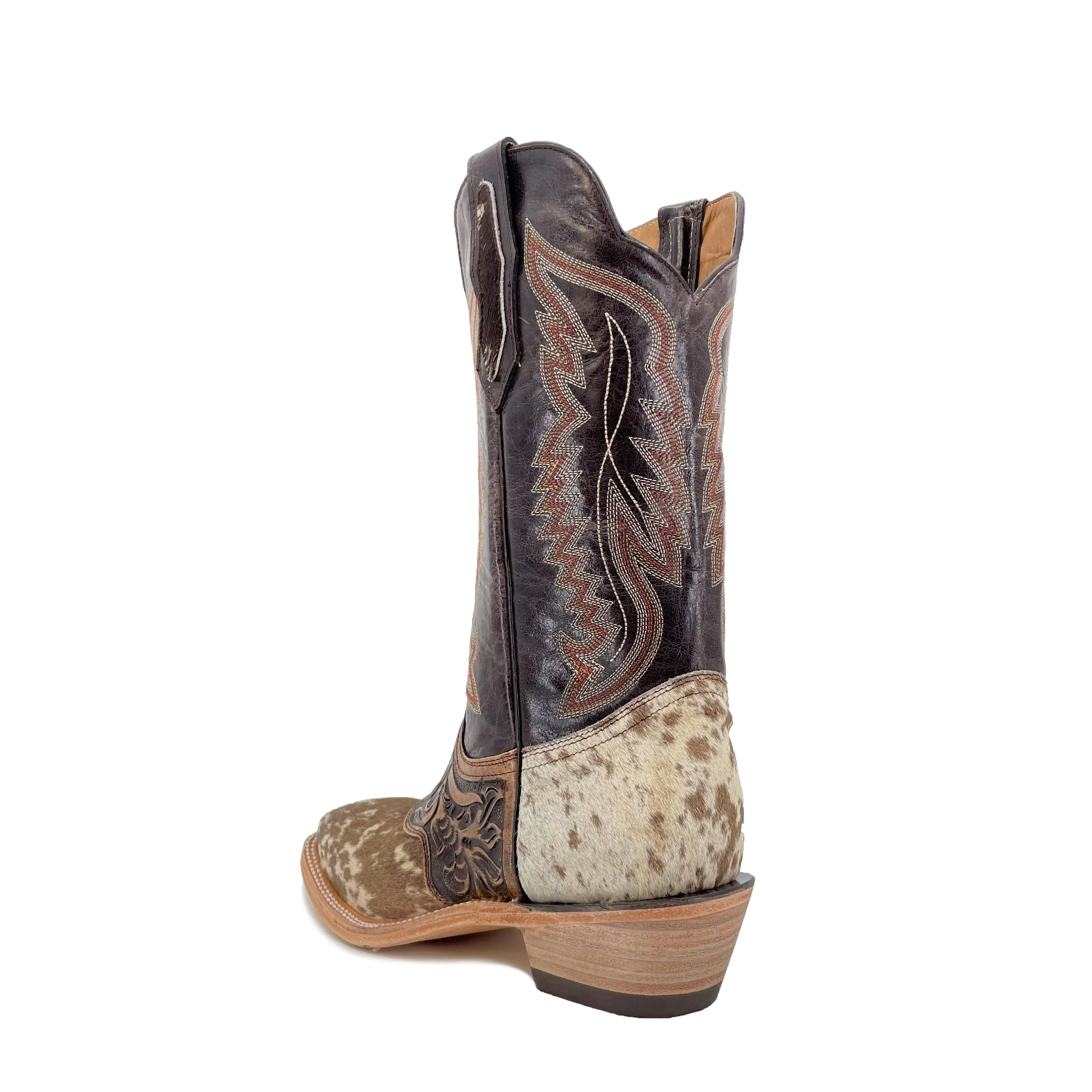Men's Bulldog Hand Tooled  Boots - Cowhide
