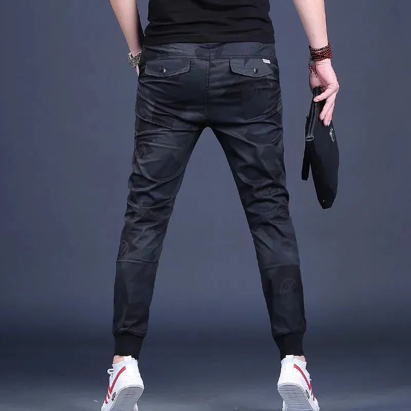 Men's Camouflage Pants - Casual Baggy Pencil Pants for Fashionable Summer Gym Sport