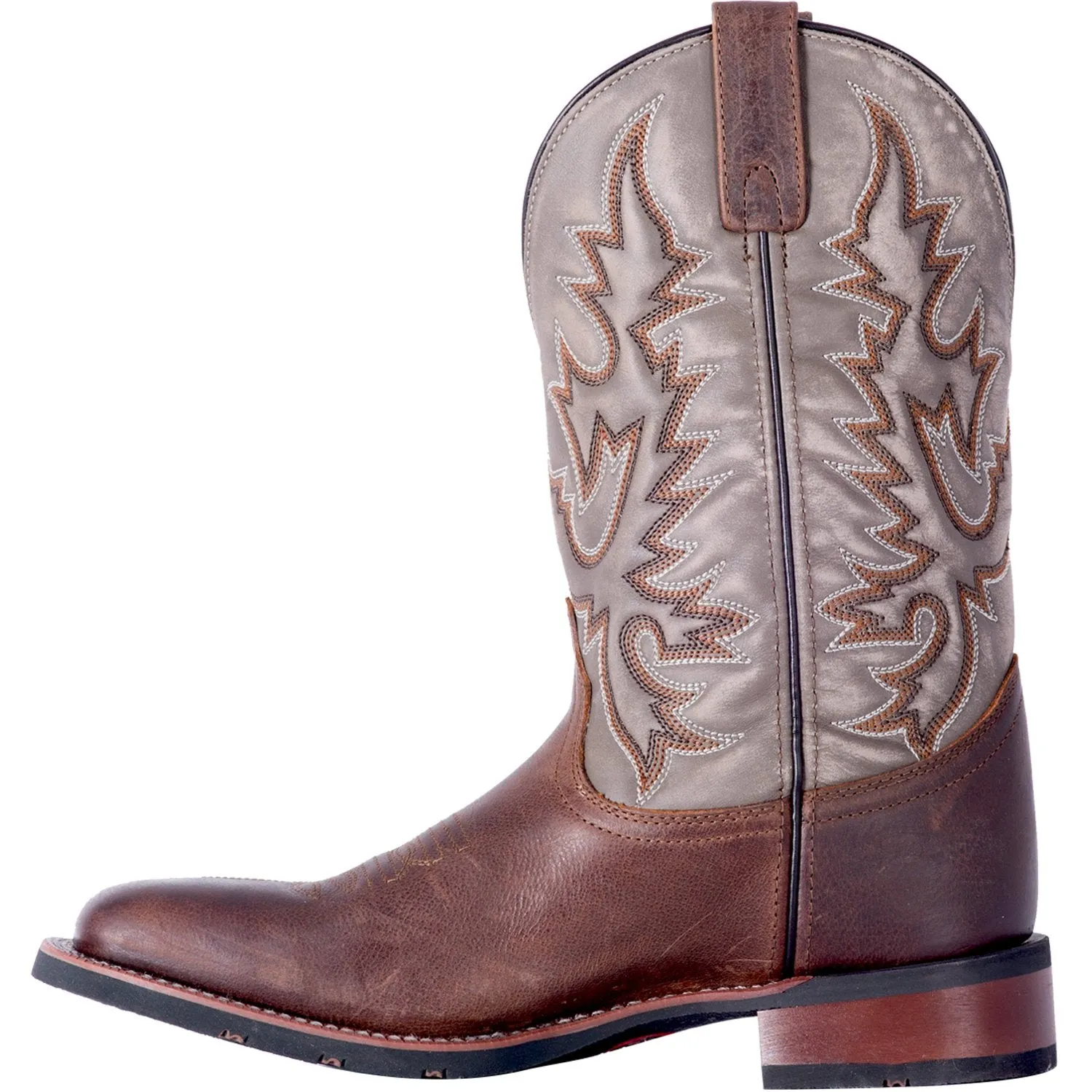 Men’s Laredo Cowboy Approved Heath Leather Boot