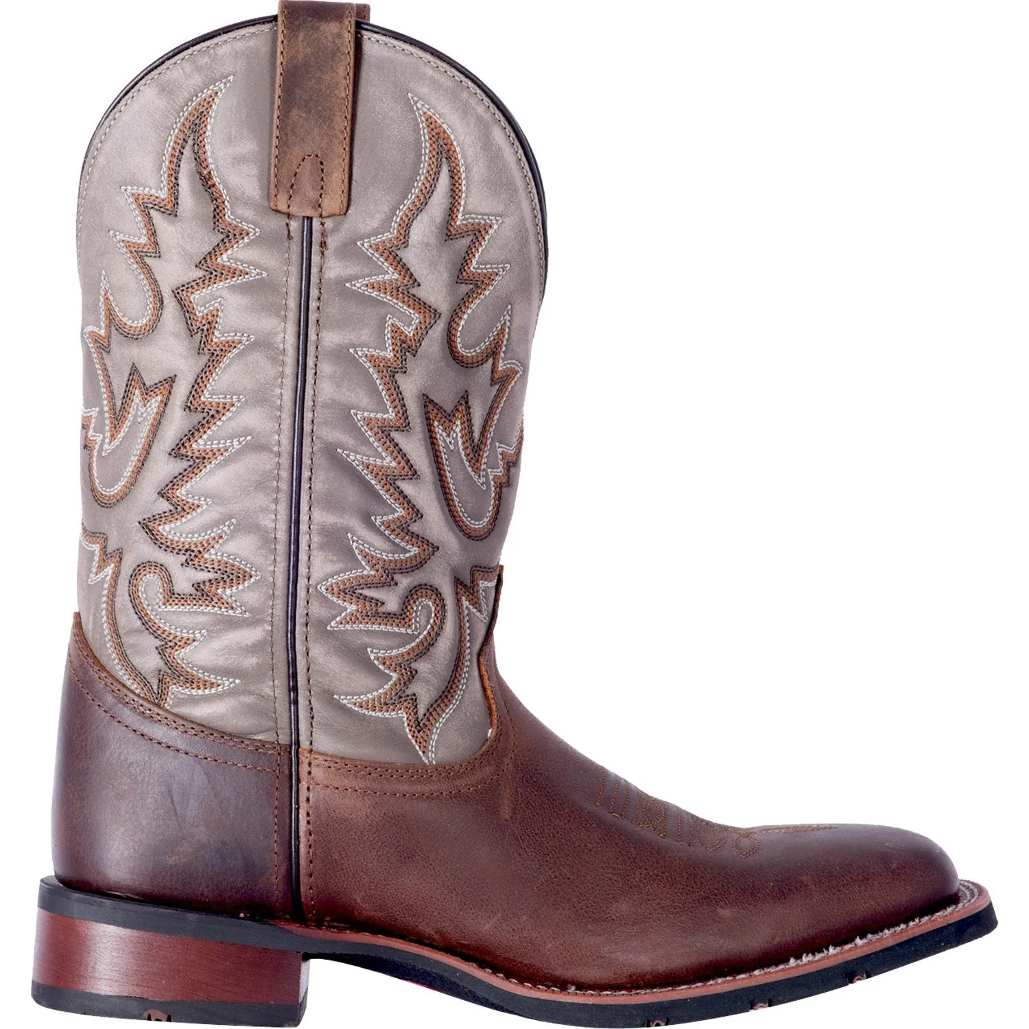 Men’s Laredo Cowboy Approved Heath Leather Boot