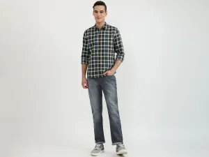 Mens Slim Fit Check Shirt