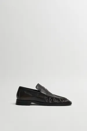 Miista Zita Moccasin Loafers // Brown