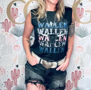 Morgan Wallen Bull Head Graphic Tank Top