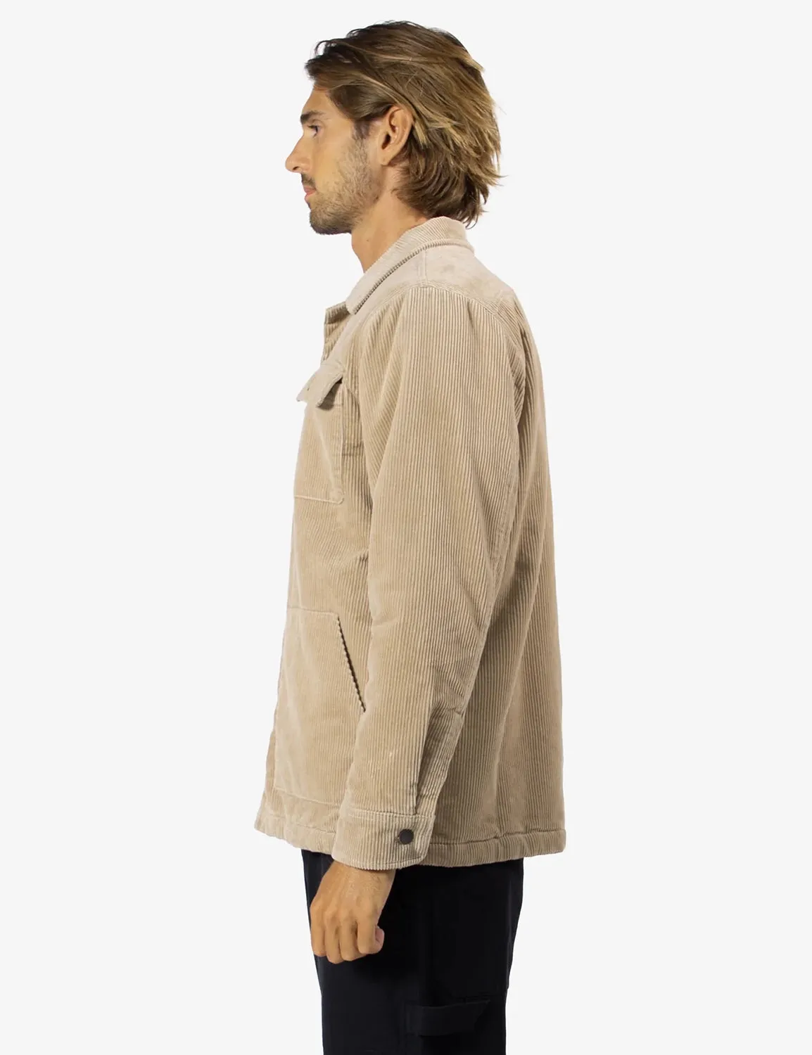 MR SIMPLE CORDUROY STOCKYARD SHERPA WORKER JACKET M093308