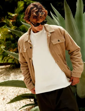MR SIMPLE CORDUROY STOCKYARD SHERPA WORKER JACKET M093308