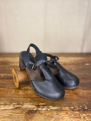 Nancy T-Bar Heel - Nero