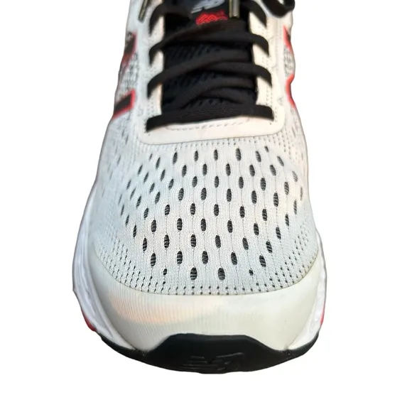 New Balance Mens 680 V6 M680C6 White/Red/Black Running Shoes Sneakers Size 10