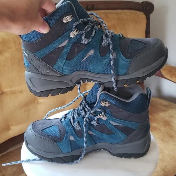 NEW L.L.Bean Big Kids Unisex Hiking Boots  286156 Tek 2.5 Waterproof Size 6 Blue