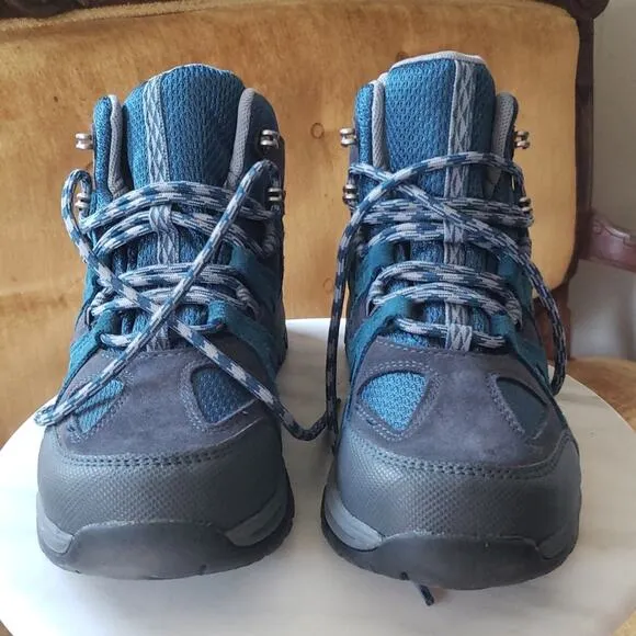 NEW L.L.Bean Big Kids Unisex Hiking Boots  286156 Tek 2.5 Waterproof Size 6 Blue