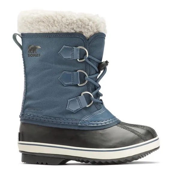 NIB SOREL YOOT PAC NYLON WATERPROOF BOOTS KIDS' 9