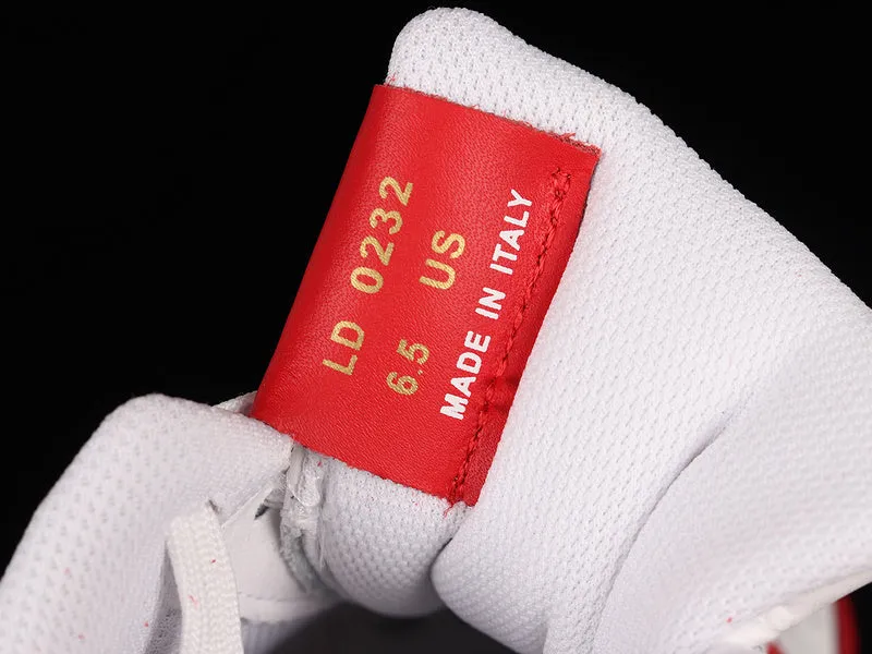 NIKE AIR FORCE 1 x LOUIS VUITTON VIRGIL ABLOH WHITE RED