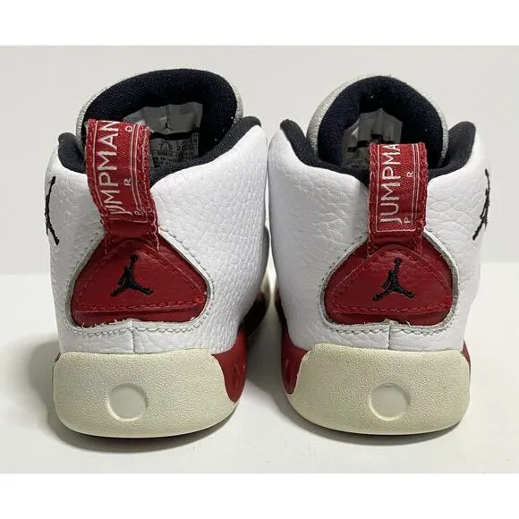 Nike Air Jordan Jumpman Pro BT Shoes White Red 909418-120 Toddler Sz 8C