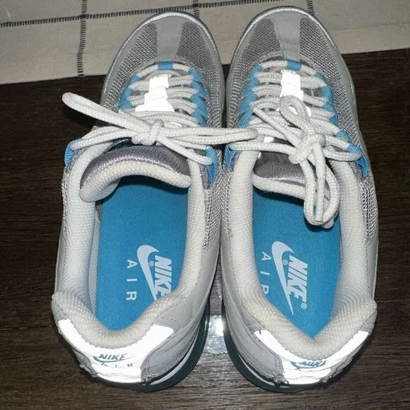 Nike Air Max 24-7 Sneakers Mens‎ Size 7.5 Womens 9.5 Glass Blue - 397252-040