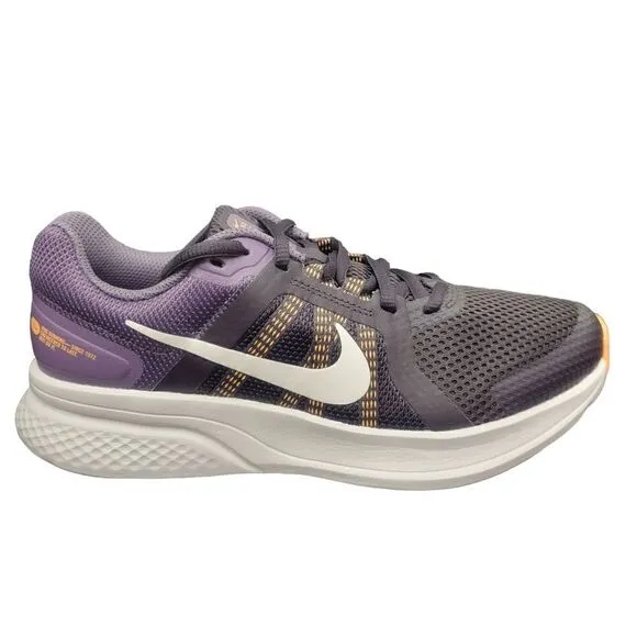 Nike Womens Run Swift 2 CU3528-501 Black Purple Running Shoes Sneakers