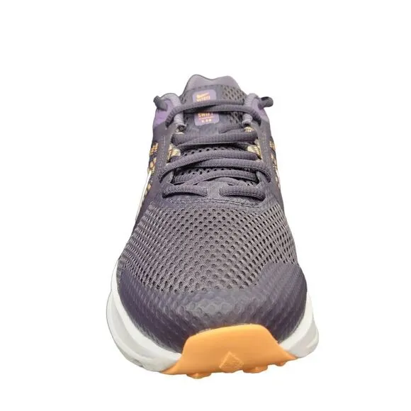 Nike Womens Run Swift 2 CU3528-501 Black Purple Running Shoes Sneakers
