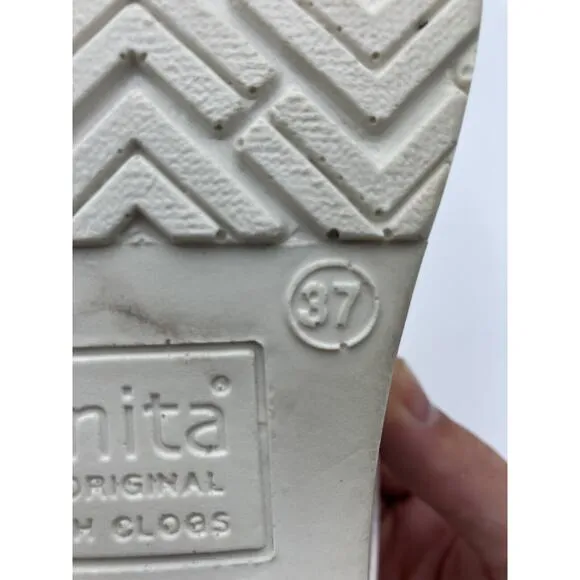 NWD Sanita Original Professional Celina Women's Clogs White EU Size 37 (US 6)